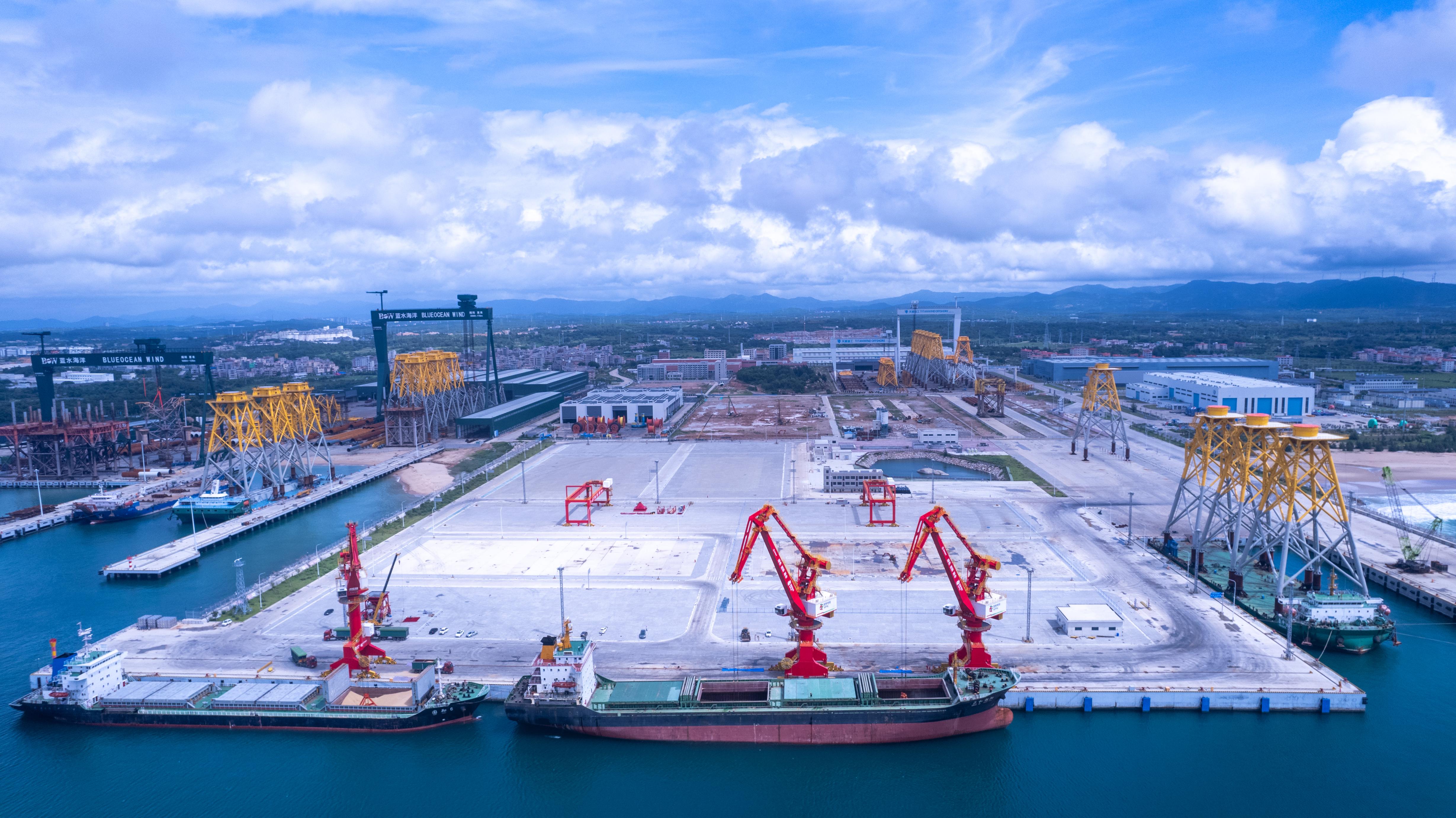 揭阳港前詹通用码头。受访者供图